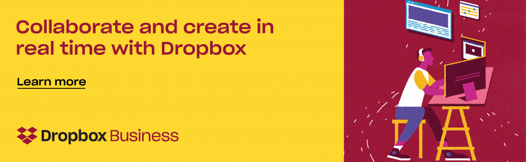 See how Dropbox can help media and production companies